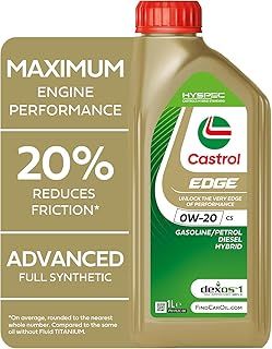 Castrol EDGE 0W-20 C5 Engine Oil 1L, Gold