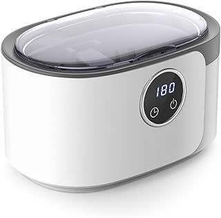 Ultrasonic Cleaner Machine, 600ml Ultrasonic Jewellery Cleaner Machine Ultrasonic Bath Jewelry Cleaner Machine Professional Sonic Cleaner