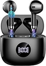 Wireless Earbuds, Bluetooth 5.4 Headphones in Ear with 4 ENC Noise Cancelling Mic, Bluetooth Earbuds 40H Playtime, Ear Buds HiFi Stereo Deep Bass Wireless Earphones, IP7 Waterproof, USB-C Fast Charge