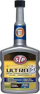 STP Ultra 5 in 1 Diesel Fuel System Cleaner 400ml , Restores Power and Protects your Engine, Enhances Fuel Economy, Mechanical Car Cleaning Products, Concentrated Cleaning Formula, Made in the UK