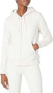 Amazon Essentials Women's Sherpa-Lined Fleece Full-Zip Hooded Jacket (Available in Plus Sizes)