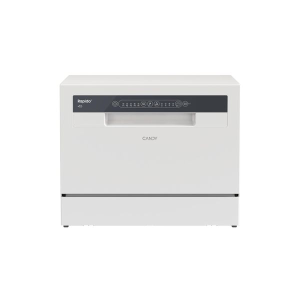 Candy Table Top Dishwasher CP 6E51LW-80 - White - 6 Place Settings