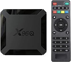 Android 10.0 TV Box,X96 Mini 2021 Upgraded Version X96Q 2GB RAM 16GB ROM Smart TV Box Allwinner H313 Quad Core Support 4K 3D Set Top Box X96 Mini Wifi Home Media Player