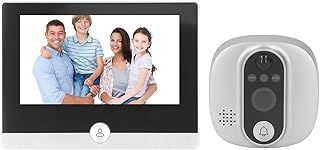 Peephole Camera WiFi, 1080P 4.3in HD 2 Way Peep Hole Cameras for Front Door, Digital WiFi Viewer, Visual Intercom Doorbell PIR Motion Detection