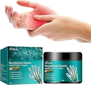 Cream for Hands and Feet, Nerve Pain Relief Cream, Neuropathy Nerve Relief Cream Suitable for Neuropathy Pain Relief Hand Foot Cream, Gentle Natural Ingredients Easy to Absorb, 30g (1PC)
