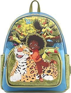 Loungefly Disney - Encanto - Antonia Tiger - Backpack - Amazon Exclusive - Premium Vegan Leather - Gift Idea - Official Merchandise - for Boys, Girls Men and Women - Movies Fans