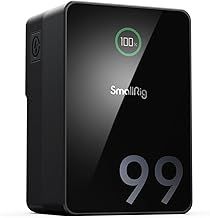 SMALLRIG V Mount Battery VB99 Pro 6700mAh 99Wh 14.8V V-Mount Battery Support 100W PD USB-C Fast Charger, with D-TAP, Dual USB-C, Dual DC Port, USB-A, for Camera, Camcorder, Monitor, Filmmaker - 4292