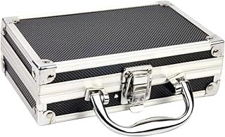 Aluminium Alloy Hand Tool Box with Portable Handle | Shockproof Storage Case for Home, Office, Market