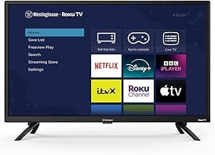 Westinghouse Roku TV, 32 inch LED Smart TV, with Apple TV+, BBC, Netflix, Freeview Play,Voice Assistant, Dolby Audio Media Player,WR32HK2300