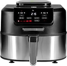 Tower T17131 Vortx 5 in 1 Air Fryer and Grill with Crisper, 5.6L, 1700W, Black