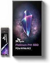 SK hynix Platinum P41 2TB PCIe NVMe Gen4 M.2 2280 PS5 Internal SSD | Up to 7,000MB/S | Gaming Drive with 176-Layer NAND Flash