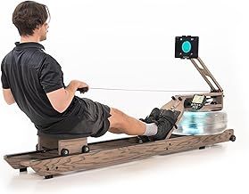 WaterRower Driftwood Rowing Machine - The Original Water Resistance Rower