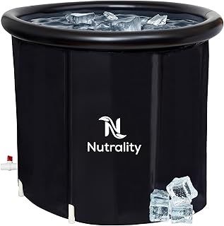 Nutrality Recovery Tub / 320L Portable Ice Bath for Cold Water Therapy Training/an Ice Bathtub for Athletes - Adult Spa for Ice Baths and Soaking - Outdoor Cold Plunge Tub