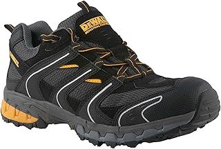 DEWALT Men's Cutter Safety Trainers 200J Steel Toe Cap SB SRA Safety Rating Black and Grey Size 11 UK