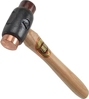 Thor 208 Copper, Rawhide Double sided Hammer, Size A, (Brown, Black)