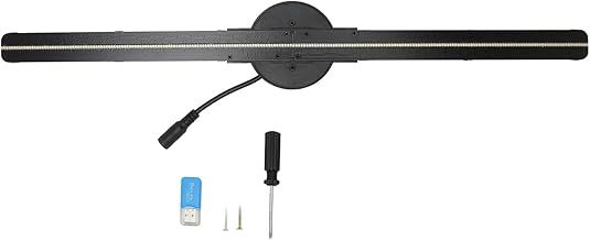 3D Hologram Fan Projector,Hologram Advertising Display Fan Hologram Projector With 224 LED Light Beads Resolution With Remote for Business Store Signs Casino Party Christmas (GB