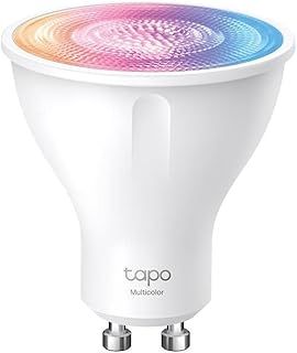 TP-Link Tapo smart WLAN light bulb GU10 Tapo L630, save energy, 3.7 W corresponds to 50 W, multi-color dimmable Alexa smart lamp, smart home Alexa accessories, 16 million colors