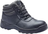 Blackrock Waterproof Chukka Safety Work Boots, Steel Toe Cap Safety Boots, Mens Womens Ladies, Work Shoes, Gardening, Lightweight, Leather, Wide Fit, Non Slip, On Site - Size 10 / EU 44
