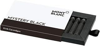 Montblanc INK CART MYSTERY BLACK 1PACK=8CART PF BRAND