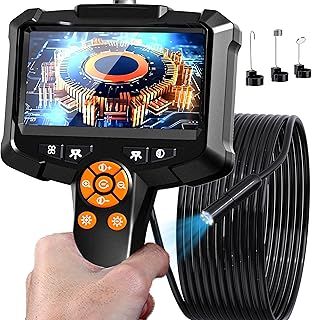Daxiongmao Borescope, Endoscope Camera with Light, IP67 Waterproof Endoscope, 1080P HD Inspection Camera, Borescope Camera with Light, 16.5ft Flexible Endoscope Camera, Gadgets for Men (4.3”)