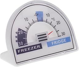 Fridge Thermometer or Freezer Thermometer Dial With Recommended Temperature Zones Cooler Chiller