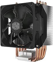 Cooler Master Hyper H412R CPU Air Cooler - Low-Profile Cooling System, Direct Contact Technology, 4 Copper Heat Pipes, Compact Aluminium Heatsink with 92mm PWM Fan - AMD & Intel Compatible