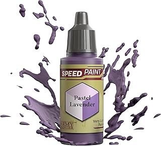 The Army Painter Speedpaint Pastel Lavender 2.0, Single Acrylic Paint 18ml One-coat Painting Soloution For Fantasy Tabletop Miniatures Like Warhammer 40k and Dungeons And Dragons Figures