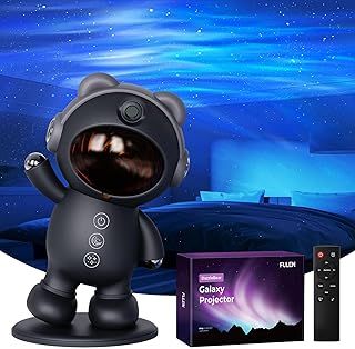 FULEN Galaxy Projector, Star Night Light, Sensory LED Lights for Bedroom Decor, White