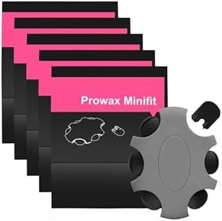 ProWax MiniFit Filters Hearing Aid Supplies ProWax MiniFit Replacement Hearing Aid Wax Guard Filters, ProWax MiniFit Cerumen Filters for Hearing Aids, Hearing Aid Wax Guards (5 Packs/30 pcs)