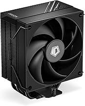 ID-COOLING FROZN A410 Black CPU Air Cooler 4 Heat Pipes All-Black CPU Cooler with 120mm FDB Fan, Compatible with Intel LGA1700/1200/115X; AMD AM4/AM5