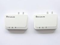 StarLink MoCA 2.5 Ethernet Adapter, Full-Duplex Gigabit Ethernet, Providing 2.5Gbps Ethernet via Coaxial Cables, 2 Pack (MN2525)