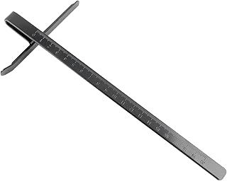 Circular Saw Rip Fence Guide Scale Ruler 260 * 120mm Metal Material, Black, Fit for 7 inch Electric Circular Saw Accessories