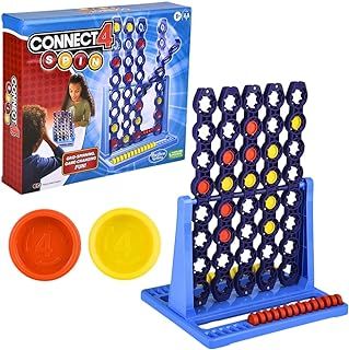 Connect 4 Spin Game, Features Spinning Connect 4 Grid, 2 Player Board Games for Family and Kids, Strategy Board Games, Ages 8 and Up