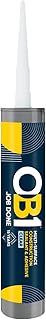 Clear Multi-Surface Construction Sealant & Adhesive - Hybrid Technology - Excellent Chemical Resistance - Water Resistant - Weather Resistant - Food Safe - 290ml