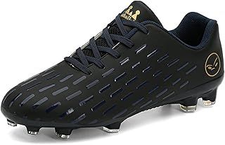 GWMDKI Mens Football Boots Cleats FG/AG Professional Spikes Soccer Shoes Teens Competition Training Sneakers