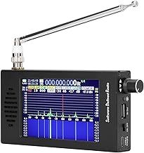 Portable DSP SDR Receiver, 100KHz to 149MHz FM MW SSB CW HAM Shortwave Radio Receiver with 4.3 Inch Touch Screen, Support Long Retractable Antenna