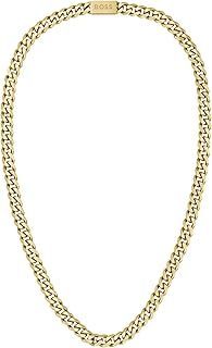 BOSS Jewelry Men's CHAIN FOR HIM Collection Chain Necklace in Yellow Gold - 1580402
