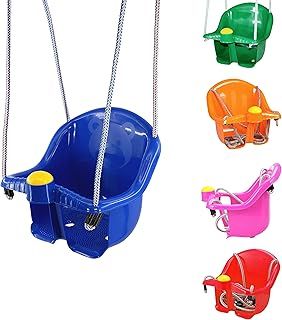 Childrens Childs Toddler Adjustable Outdoor Garden Rope Safety Safe Swing Seat