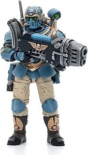 HiPlay JoyToy Warhammer 40K Astra Militarum Tempestus Scions 55th Kappic Eagles Plasma Gunner 1:18 Scale Collectible Action Figure