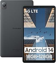 Blackview Tablet 12 inch Android 15 Tablet with Keyboard, Mouse, Pen, Case & SIM Card Slot | 24GB + 256GB | 2.4K 120Hz FHD+ IPS Display, 9000mAh/33W, 5G WiFi, GPS | MEGA 2 Set（No charger plug）