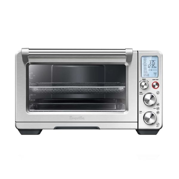 Breville BOV900BSS Smart Air Countertop Oven, Silver Certified Refurbished 17.2 x 21.4" x 12.8" Silver