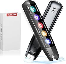 Scan Reader Pen, 134 Languages Real-Time Voice Translator Device, Scan Translator Pen, Supports Two Way Speech & Scan to Text Instant Translation,Online/Offline Smart Digital Reading Pen for Students