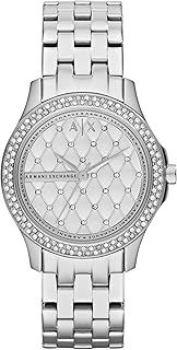Armani Exchange Three-Hand Stainless Steel Women's Watch, 36mm case size