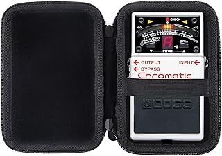 Hard Carrying Case Compatible with BOSS TU-3/Boss DS-1/CH-1/CS-3/NS-2 Chromatic Tuner Pedal Protective Case