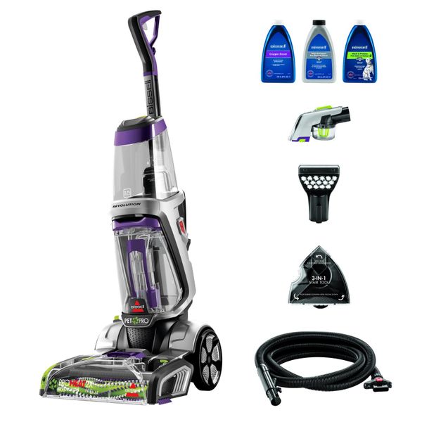 BISSELL ProHeat 2X Revolution Pet Pro Upright Carpet Cleaner 20666