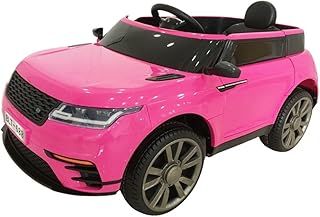 12V Kids Electric Ride On SUV with Parental Remote 12v Motor Two Motors Music Lights Suspension Wheels Headlights Horn for 3-6 Years (Pink)