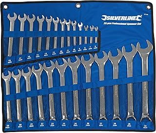 Silverline SP100 Combination Spanner Set 25pce 6 - 32 mm