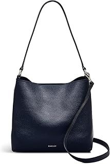 RADLEY London Henrietta Place Medium Open Top Shoulder Bag for Women, in Soft Grained Leather with Grab Handles
