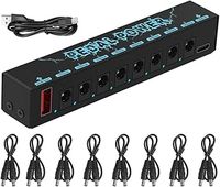 Multi Effects Power Supply,Guitar Pedals Power Supply,Metal For Guitar Effect Pedal