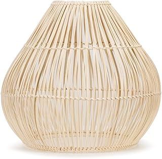 MiniSun | Modern Natural Rattan Teardrop Ceiling Light Shade | Pendant Lights, Home Décor & Improvement Essential